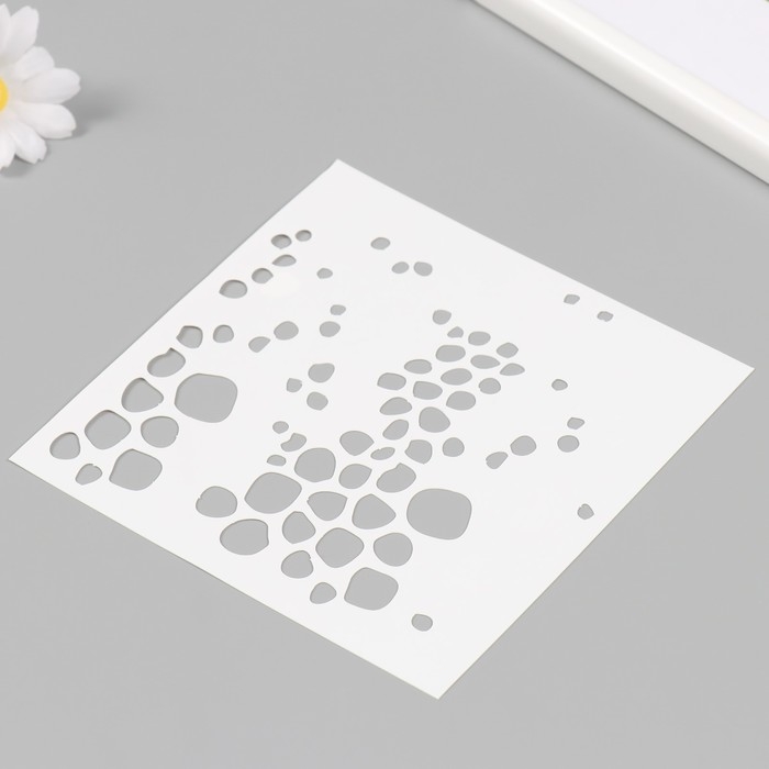 Трафарет пластиковый Трафарет пластиковый "Текстура" 15х15 см