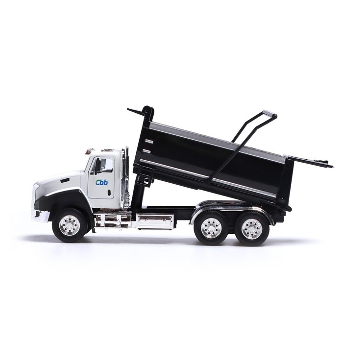 Грузовик металлический «Самосвал», инерция, открываются двери, свет и звук Грузовик металлический «Самосвал», инерция, открываются двери, свет и звук