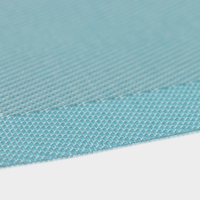 Салфетка сервировочная на стол «Тритон», 45×30 см, цвет бирюзовый