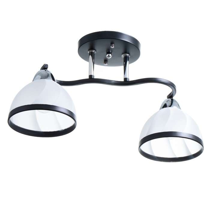 Люстра Люстра "Ариса" 2хЕ27 40Вт чёрный 46х15х22 см BayerLux