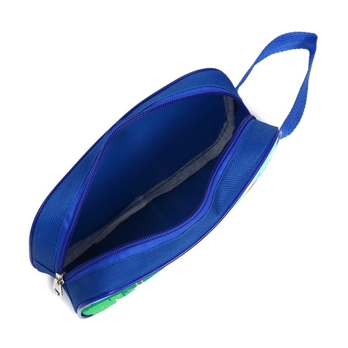 Сумка детская на молнии 22×11×1,5 см , Синий трактор Сумка детская на молнии 22×11×1,5 см , Синий трактор