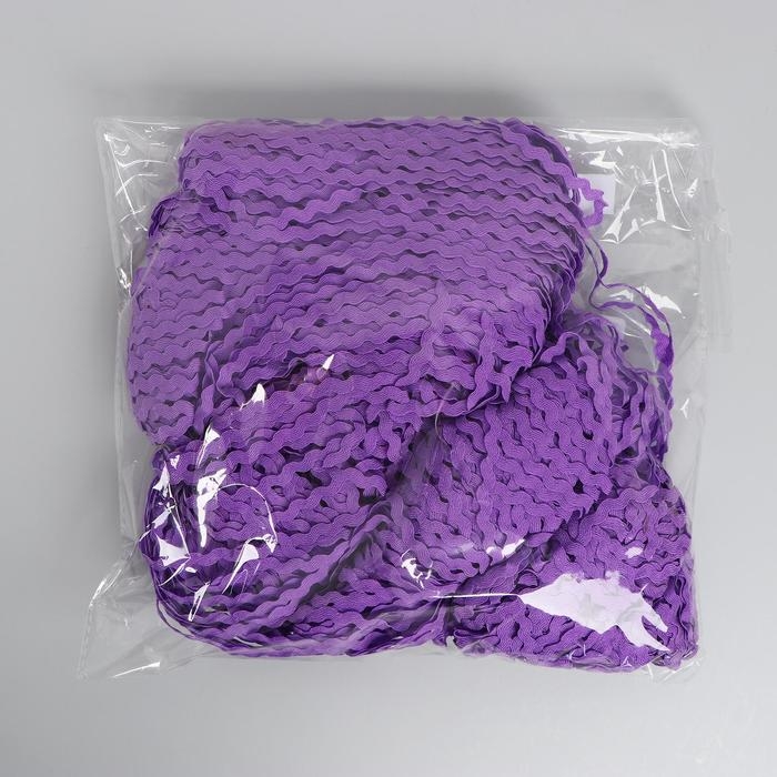 Тесьма Вьюнок Сиреневый 1,3см шириной в упаковке 25 метров Тесьма Вьюнок Сиреневый 1,3см шириной в упаковке 25 метров