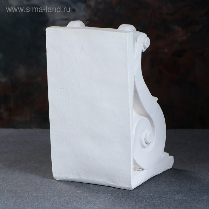 Держатель-подставка для книг  Держатель-подставка для книг "Абстракция", 25см, белый