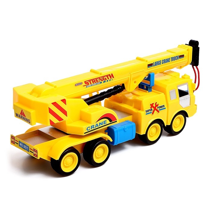 Машина инерционная «Строительный кран», подвижные элементы Машина инерционная «Строительный кран», подвижные элементы