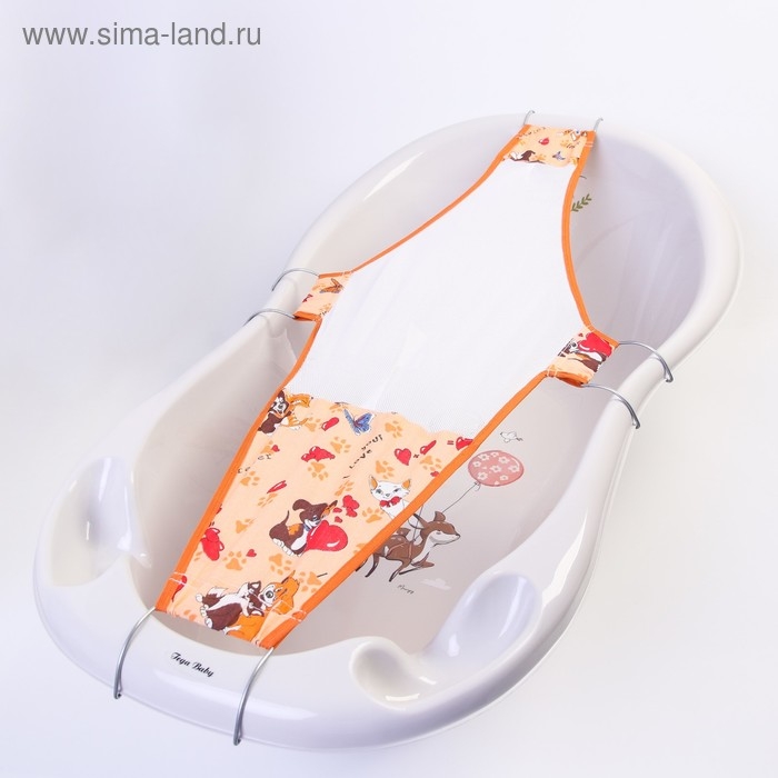 Гамак для купания новорожденных, сетка для ванночки детской, «Друзья», 80см, цвет МИКС Гамак для купания новорожденных, сетка для ванночки детской, «Друзья», 80см, цвет МИКС