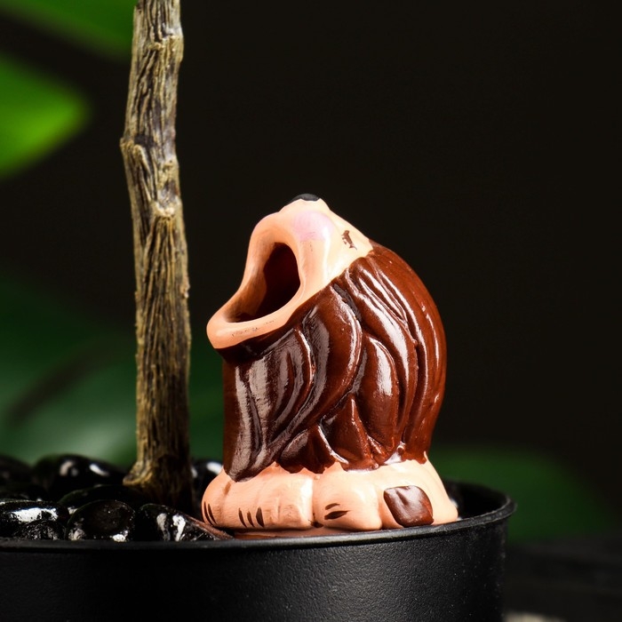 Ороситель Ороситель "Львёнок" для комнатных и садовых растений, жёлтый, Кунгурская керамика, 0.2л, 6см