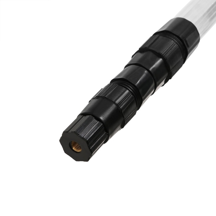 Подсачник складной телескопический П-06, усиленный, 280 см, круглый обод 50 см, капрон Подсачник складной телескопический П-06, усиленный, 280 см, круглый обод 50 см, капрон