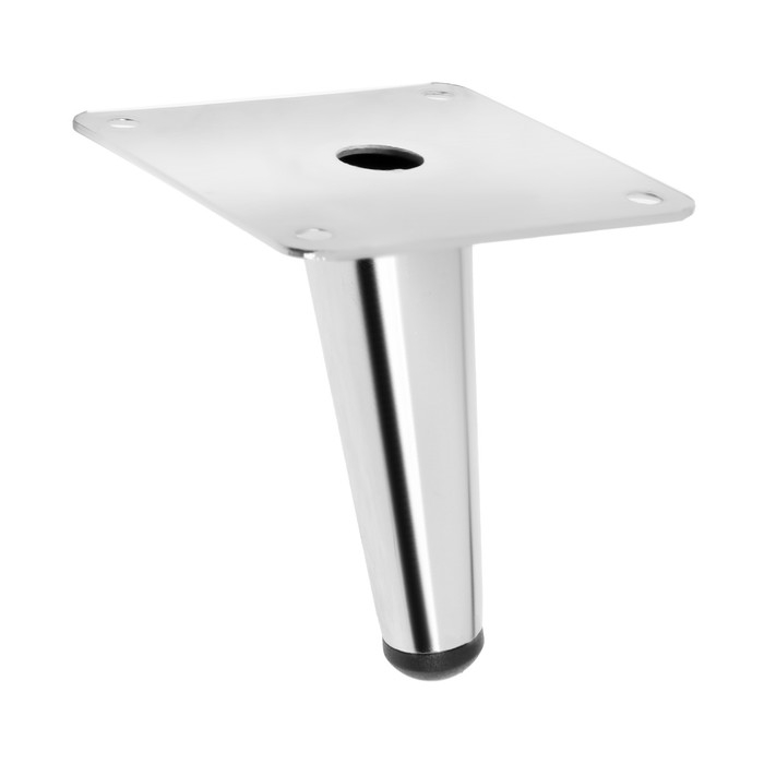 Опора мебельная CAPPIO OP07, h=100 мм ,толщ площ 1,8,  цвет хром Опора мебельная CAPPIO OP07, h=100 мм ,толщ площ 1,8,  цвет хром