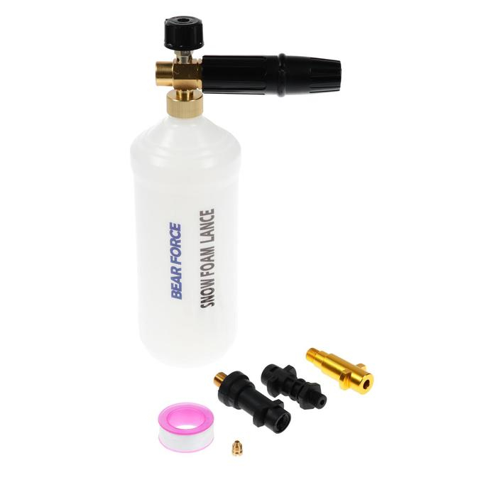 Пенообразователь под воду, объем 1 литр, 3 соединительных переходника Пенообразователь под воду, объем 1 литр, 3 соединительных переходника