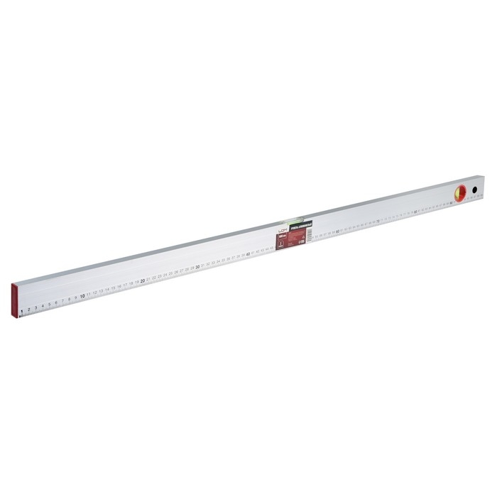 Уровень алюминиевый ЛОМ, 2 глазка, линейка, 1000 мм Уровень алюминиевый ЛОМ, 2 глазка, линейка, 1000 мм