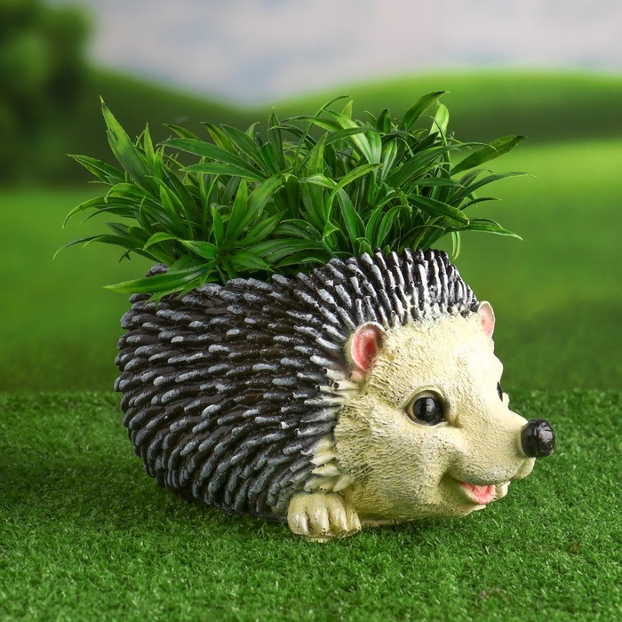 Фигурное кашпо  Фигурное кашпо "Ежик" 25см