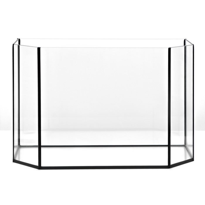 Аквариум Аквариум "Панорамный" без крышки, 50 литров, 56 х 26 х 36 см