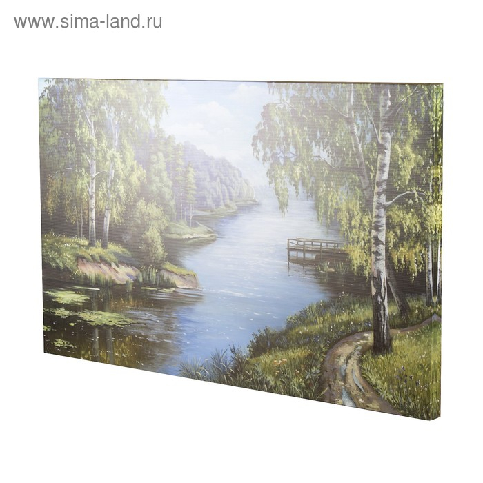 Картина на холсте Картина на холсте "Спокойное место" 60*100 см