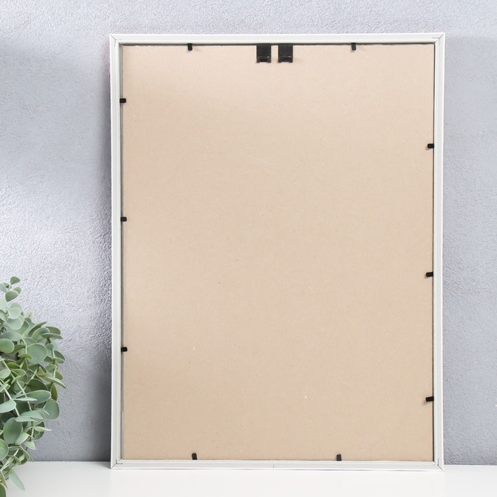 Фоторамка пластик Фоторамка пластик "Акварель" 30х40 см, розовый