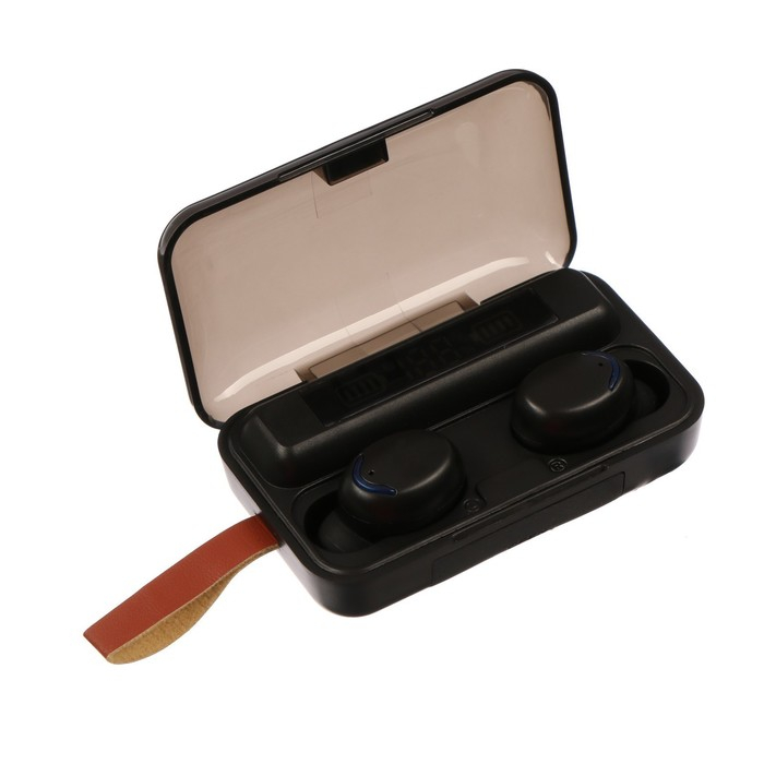 Наушники F9-5 VBT 1.28, беспроводные, вакуумные, водонепроницаемые, BT 5.0, 800 мАч, черные Наушники F9-5 VBT 1.28, беспроводные, вакуумные, водонепроницаемые, BT 5.0, 800 мАч, черные