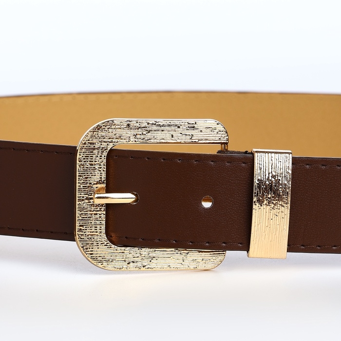 Ремень женский, ширина 3 см, пряжка металл, цвет Ремень женский, ширина 3 см, пряжка металл, цвет