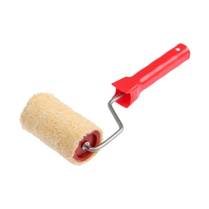 Валик ЛОМ, полиакрил, 100 мм, рукоятка d=6 мм, D=50 мм, ворс 6 мм Валик ЛОМ, полиакрил, 100 мм, рукоятка d=6 мм, D=50 мм, ворс 6 мм