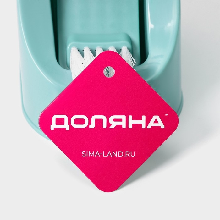 Ёршик для унитаза Доляна, 12×10,5×40,5 см, цвет мятный Ёршик для унитаза Доляна, 12×10,5×40,5 см, цвет мятный