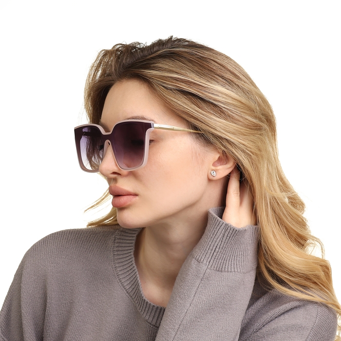 Очки солнцезащитные женские Очки солнцезащитные женские "OneSun", uv 400, дужка 15 см, линза 5.4х5.4 см