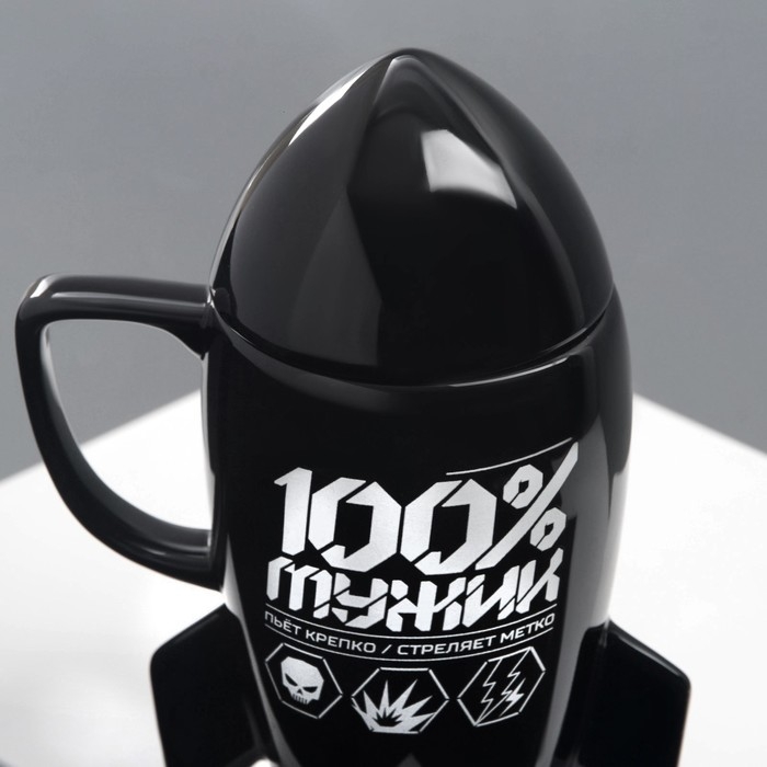 Кружка &laquo;100% мужик&raquo;, 300 мл