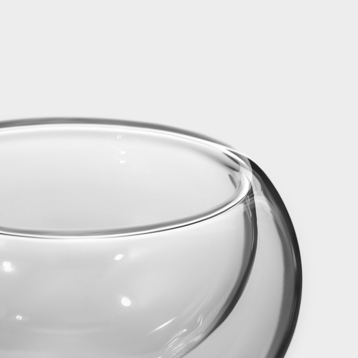 Набор пиал стеклянных с двойными стенками Magistro «Сакура», 50 мл, 6 шт Набор пиал стеклянных с двойными стенками Magistro «Сакура», 50 мл, 6 шт