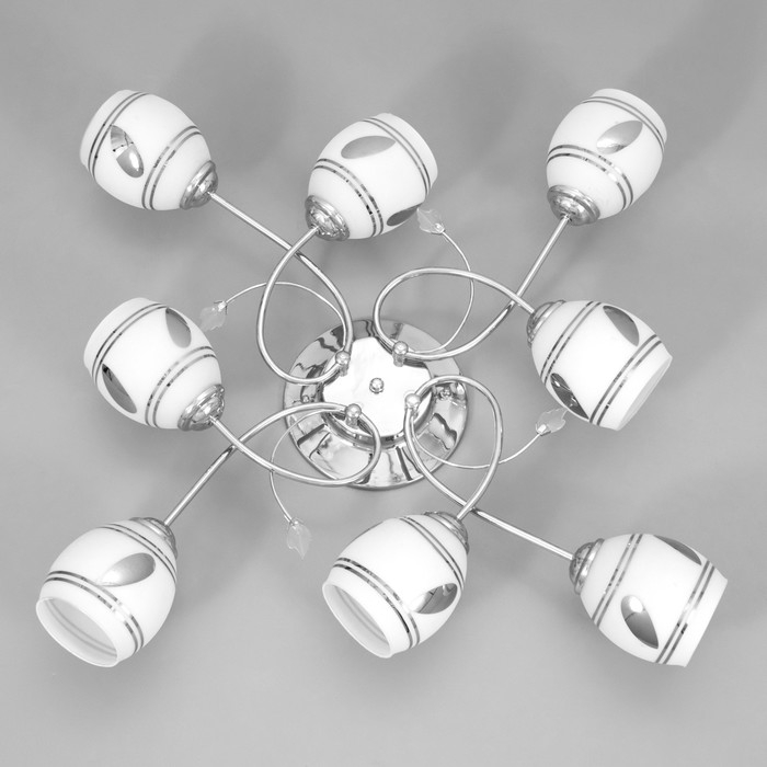 Люстра Люстра "Аннета" 8х40Вт Е27 Хром МОДЕЛЬ: 2800087