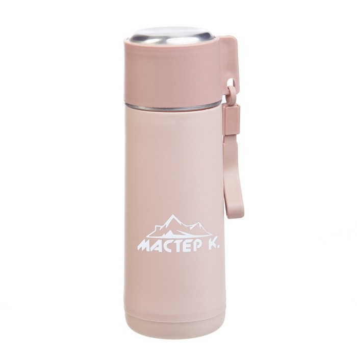 Бутылка для воды, 400 мл,  Бутылка для воды, 400 мл, "Мастер К", стеклянная