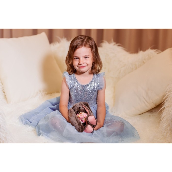 Мягкая игрушка «Li с цветами», заяц, 25 см Мягкая игрушка «Li с цветами», заяц, 25 см