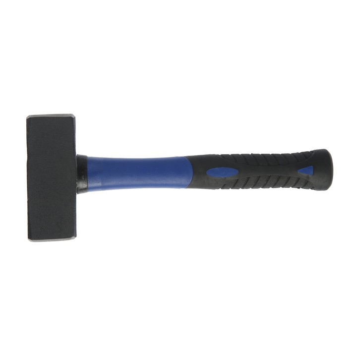 Кувалда кованая ТУНДРА, фиберглассовая трехкомпонентная рукоятка, 1.5 кг Кувалда кованая ТУНДРА, фиберглассовая трехкомпонентная рукоятка, 1.5 кг