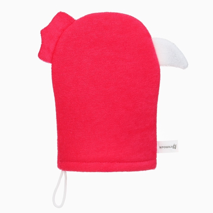 Детская мочалка для купания «Фламинго», махра Детская мочалка для купания «Фламинго», махра