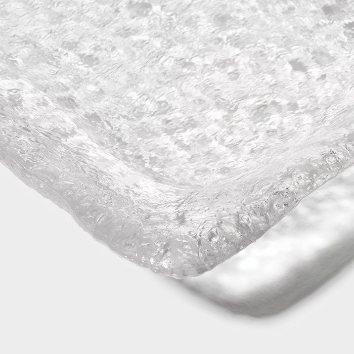 Блюдо для подачи стеклянное «Рифальтаро», 23,2×14×2 см Блюдо для подачи стеклянное «Рифальтаро», 23,2×14×2 см