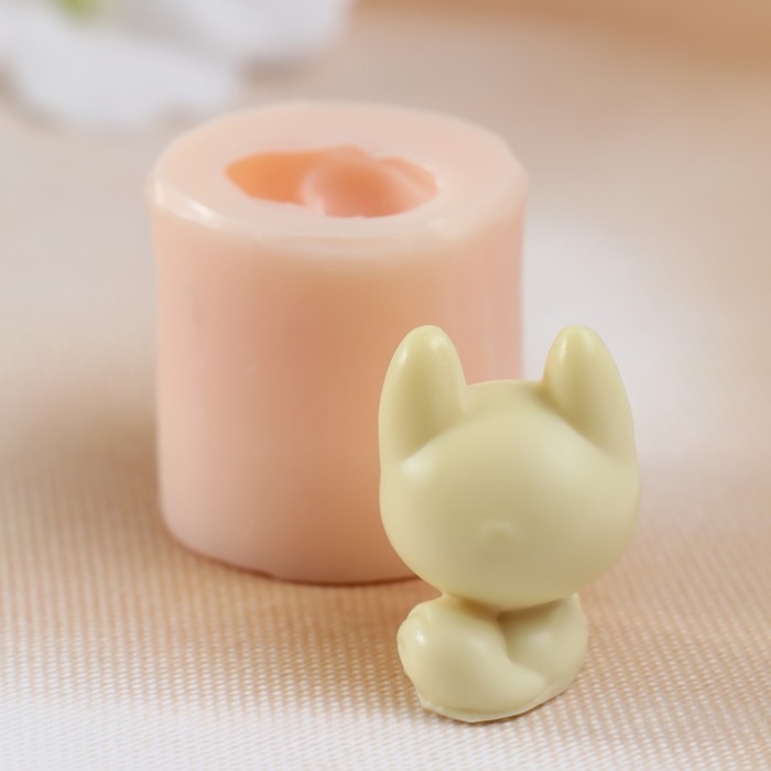 Молд силикон Молд силикон "Кошечка" 2х2х3 см