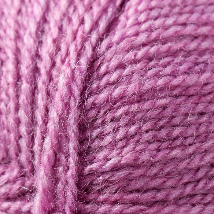 Пряжа  Пряжа "Ангорская тёплая" 40% шерсть, 60% акрил 480м/100гр (29 розов. сирень)