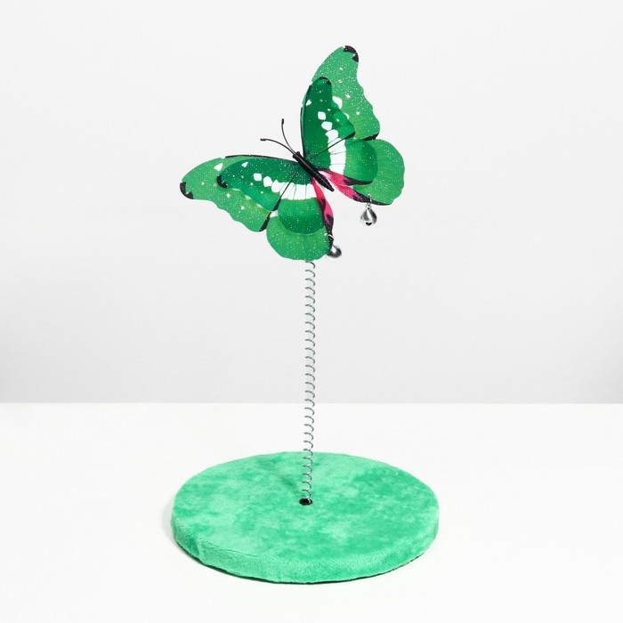 Дразнилка на основании  Дразнилка на основании "Бабочка", 15 см, микс цветов