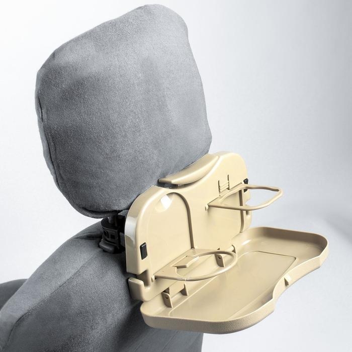 Подставка на подголовник MDC-106, пластиковая, бежевая Подставка на подголовник MDC-106, пластиковая, бежевая