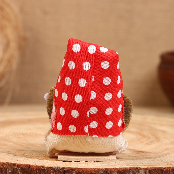 Оберег «Домовой», с рублями, 10 см, микс Оберег «Домовой», с рублями, 10 см, микс