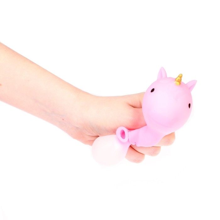 Мялка «Единорог» с пастой, цвета МИКС Мялка «Единорог» с пастой, цвета МИКС