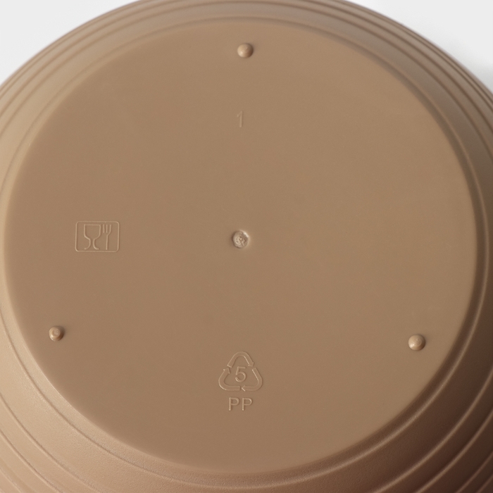 Горшок «Дуэт», 1.5 л, цвет кофе с молоком Горшок «Дуэт», 1.5 л, цвет кофе с молоком