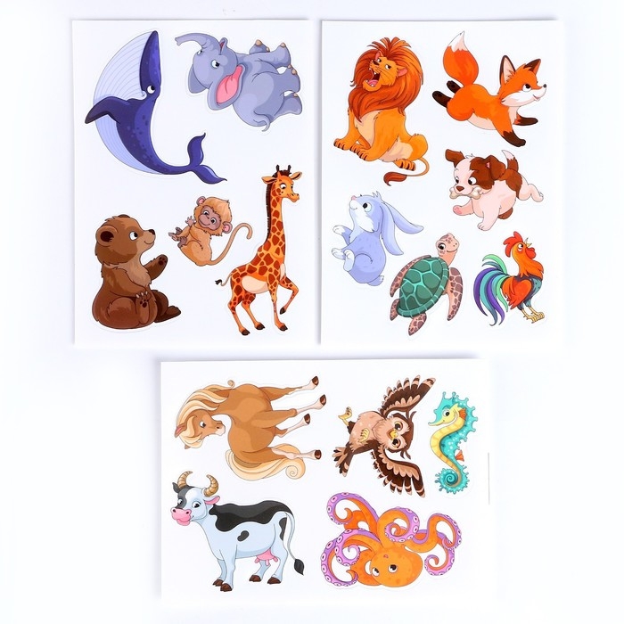 Развивающая игра на липучках «Изучаем животных. Кто где живет?» Развивающая игра на липучках «Изучаем животных. Кто где живет?»