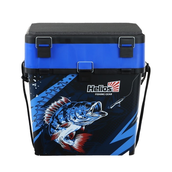 Ящик рыболовный зимний ICE FISHING синий (HS-IB-19-IFB) Helios Ящик рыболовный зимний ICE FISHING синий (HS-IB-19-IFB) Helios