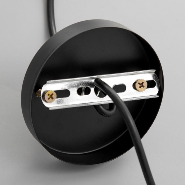 Светильник BayerLux "Колокол" 1х40Вт E27 черный 19х19х120 см.