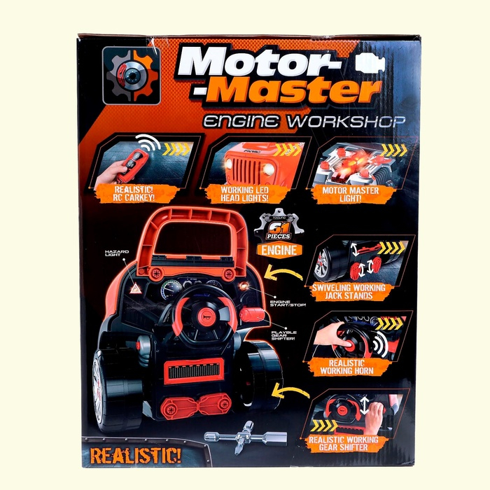 Набор механика, собери двигатель «Джип» Набор механика, собери двигатель «Джип»