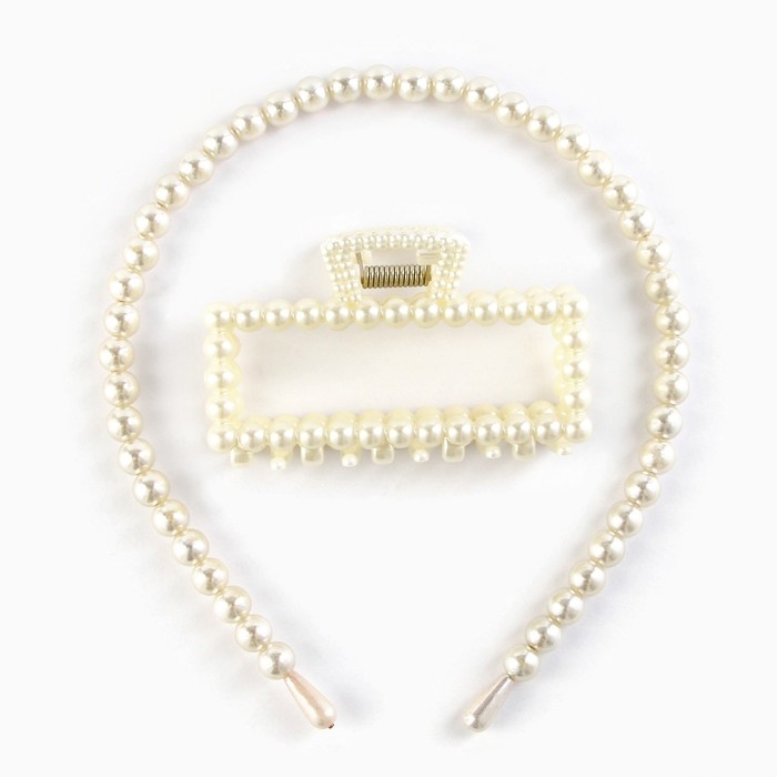 Ободок и краб для волос «Самой нежной» 19 х 15 см Ободок и краб для волос «Самой нежной» 19 х 15 см