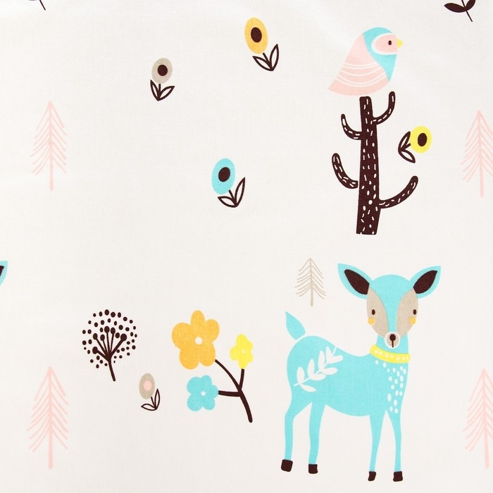 Пеленка на непромокаемой основе, 50*70 см «Олени»