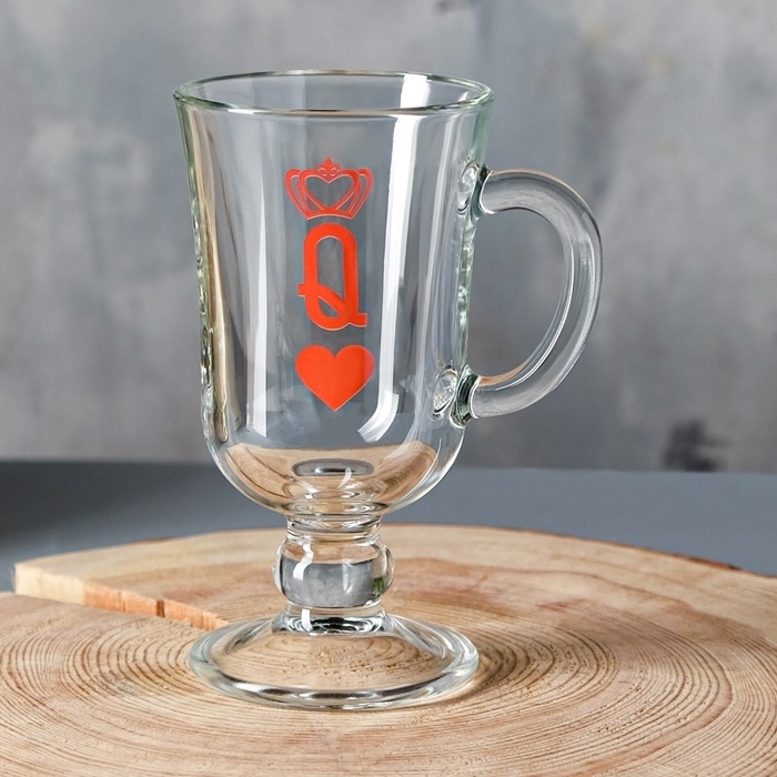 Набор кружек для глинтвейна Набор кружек для глинтвейна "Король и королева" две штуки в коробке, специи