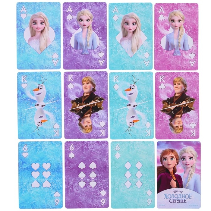 Карты игральные Холодное сердце, Дисней Карты игральные Холодное сердце, Дисней