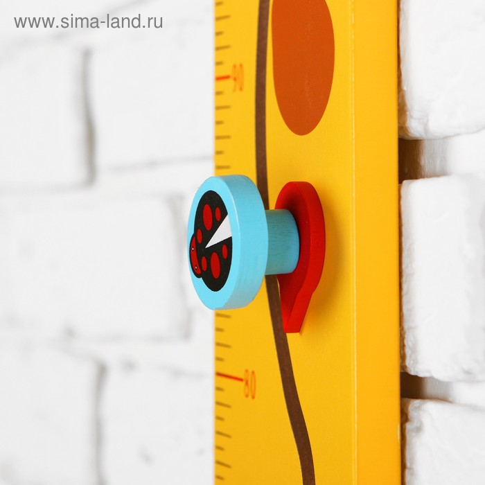 Бизиборд-ростомер «Жираф»