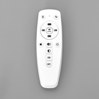 Люстра с ПДУ 1502/4 LED 160Вт 3000-6000К диммер кофе 98х30х17 см BayerLux
