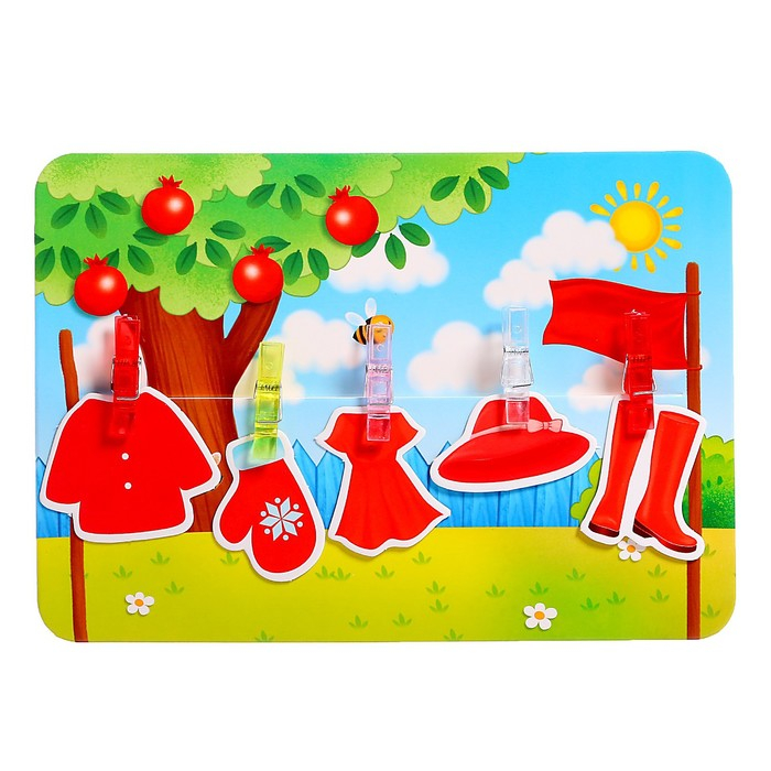 IQ- игра с прищепками «Весёлая стирка» IQ- игра с прищепками «Весёлая стирка»