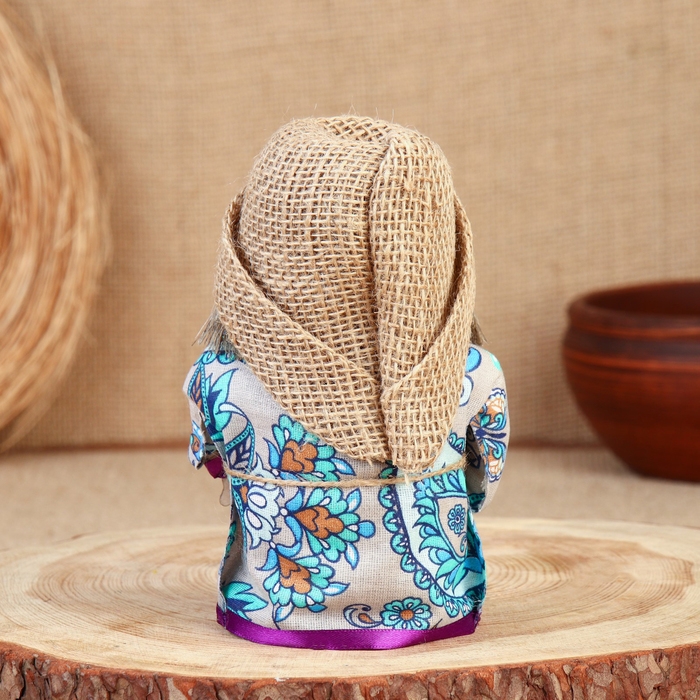 Оберег Оберег "Домовой с панно", 15-16 см